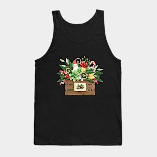 Cute Christmas box Tank Top